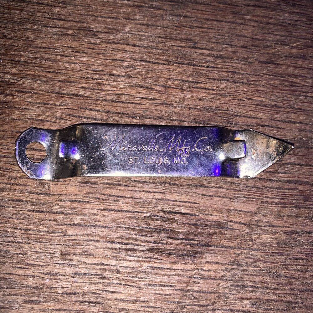 Vintage Miravalle Mfg. Co Bottle Opener (St. Louis, MO)